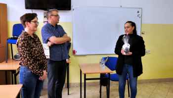 Nina Patalon motywowała uczniów