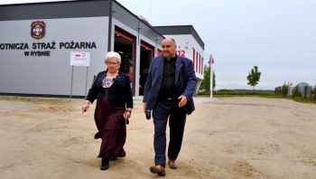 Senator RP wizytowała inwestycje w Gminie Rybno