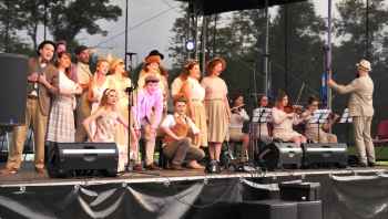 Teatr na leżakach w Lidzbarku
