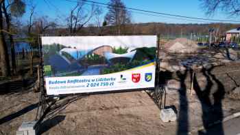 Trwa budowa amfiteatru w Lidzbarku