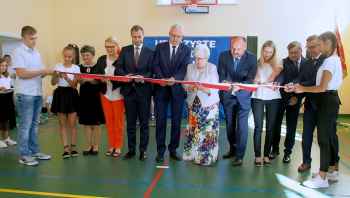 Uczniowie w końcu mają swoją salę sportową