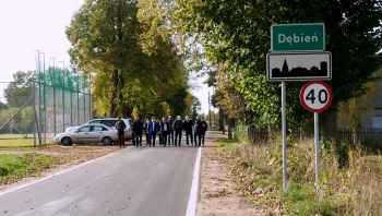 Droga Dębień – Rumian wyremontowana