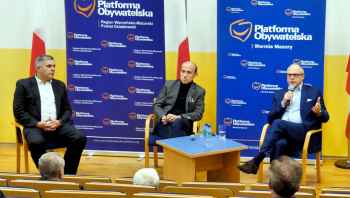 Borys Budka i Jacek Protas odwiedzili Działdowo