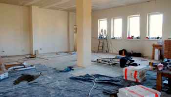 Trwa modernizacja remizy strażackiej w Petrykozach