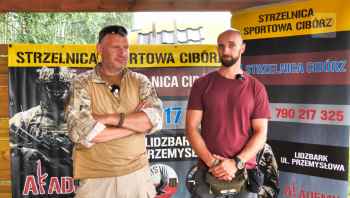 Zajęcia na Strzelnicy Sportowej Cibórz