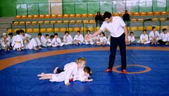 Zawody judo w Rybnie