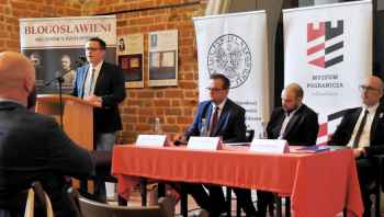 Konferencja historyczna i msza na terenie obozu Soldau