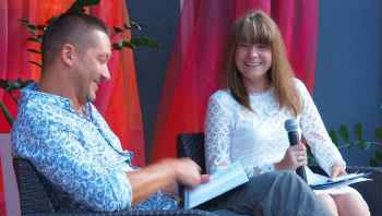 Czwarty Powiatowy Wieczór z poezją. Wojciech Brzeziński i Magdalena Cejman