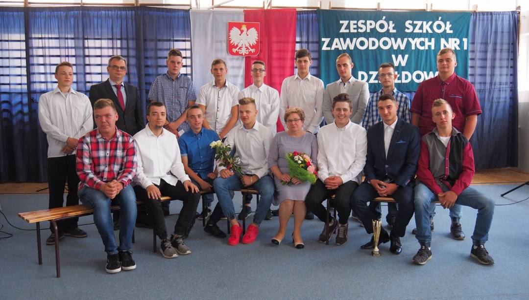 Zakończenie roku klas zawodowych ZSZ nr 1 w Działdowie