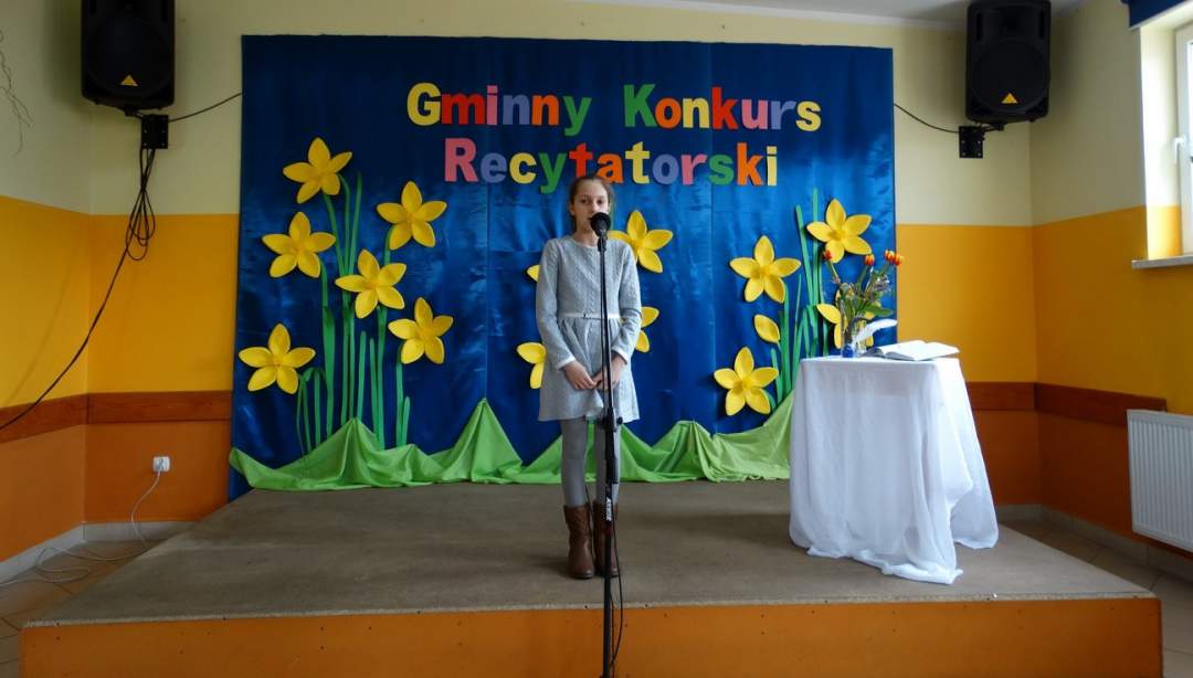 Gminny Konkurs Poezji 