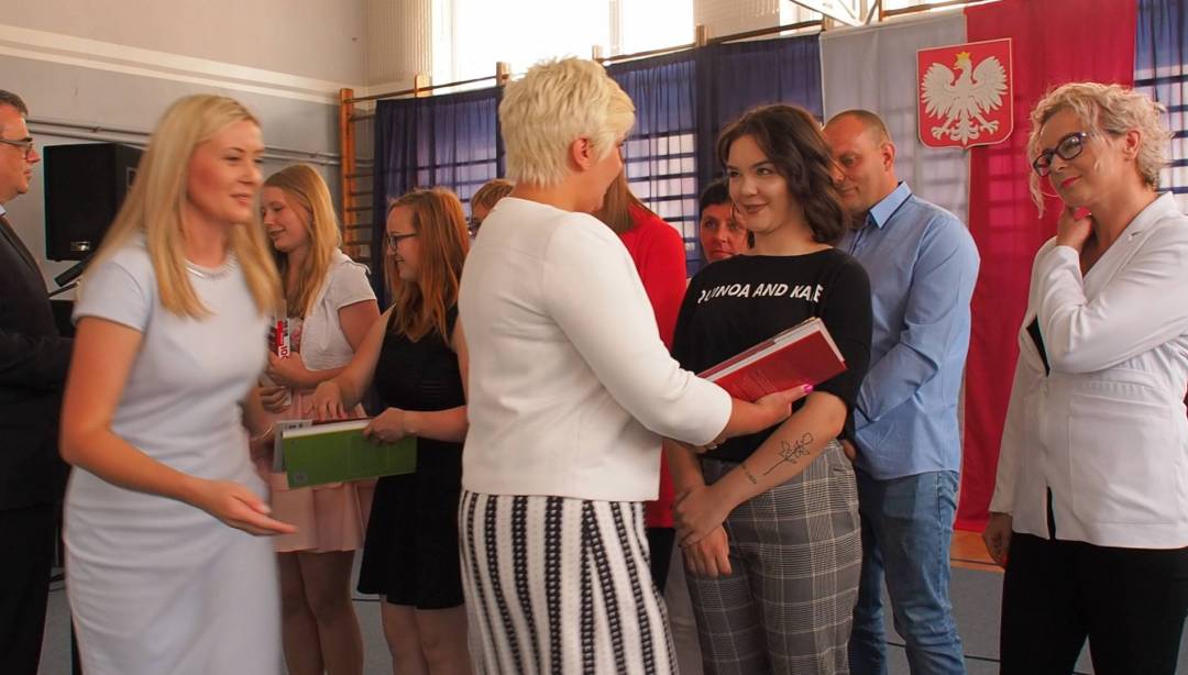 Zakończenie roku klas zawodowych ZSZ nr 1 w Działdowie