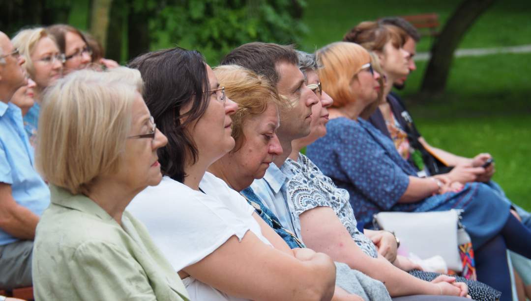 Janina Dzenis i Mariusz Bonaszewski czytali poezję