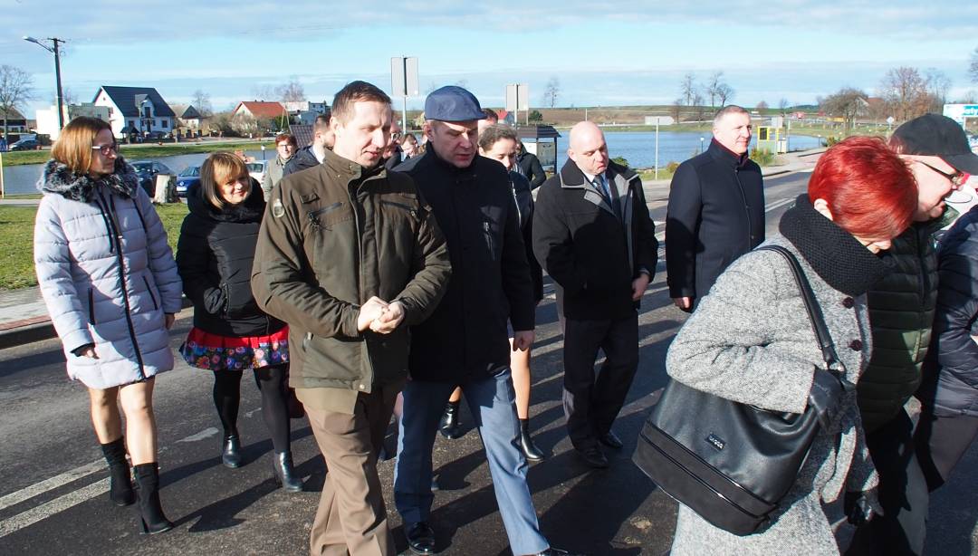 Droga w Żabinach otwarta