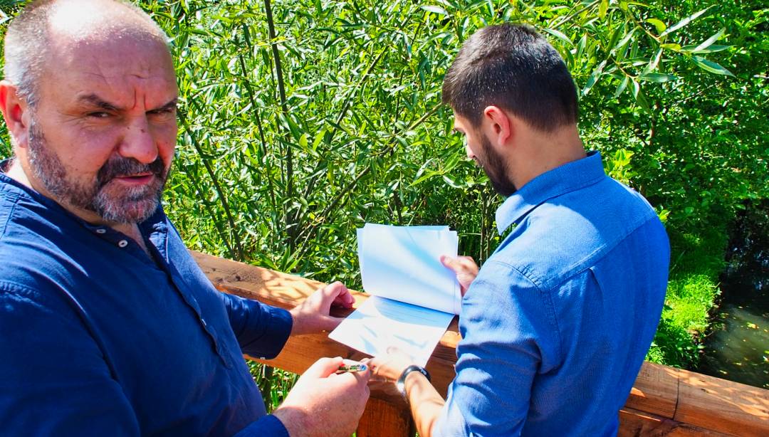 Deptak wokół jeziora w Rybnie został odebrany