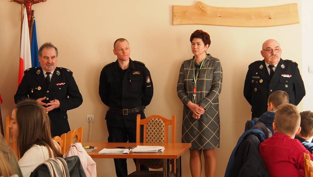 W Płośnicy Młodzież Zapobiega Pożarom