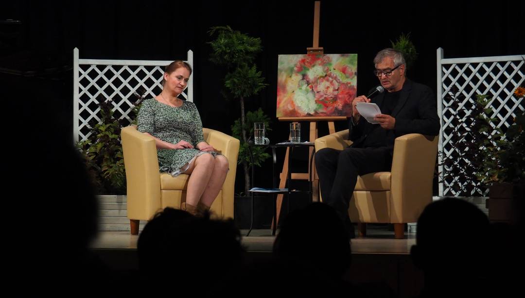 Powiatowe Wieczory z Poezją: wiersze Anny Barbary Czuraj Struzik czytał Olgierd Łukaszewicz