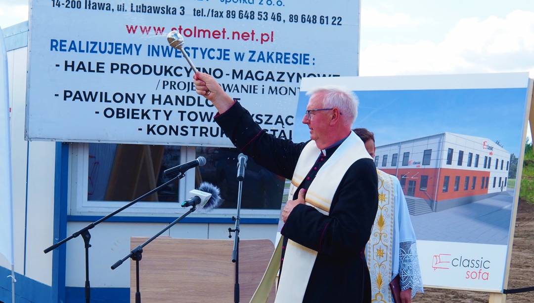 To będzie jeden z czołowych zakładów produkujących meble tapicerowane w Polsce