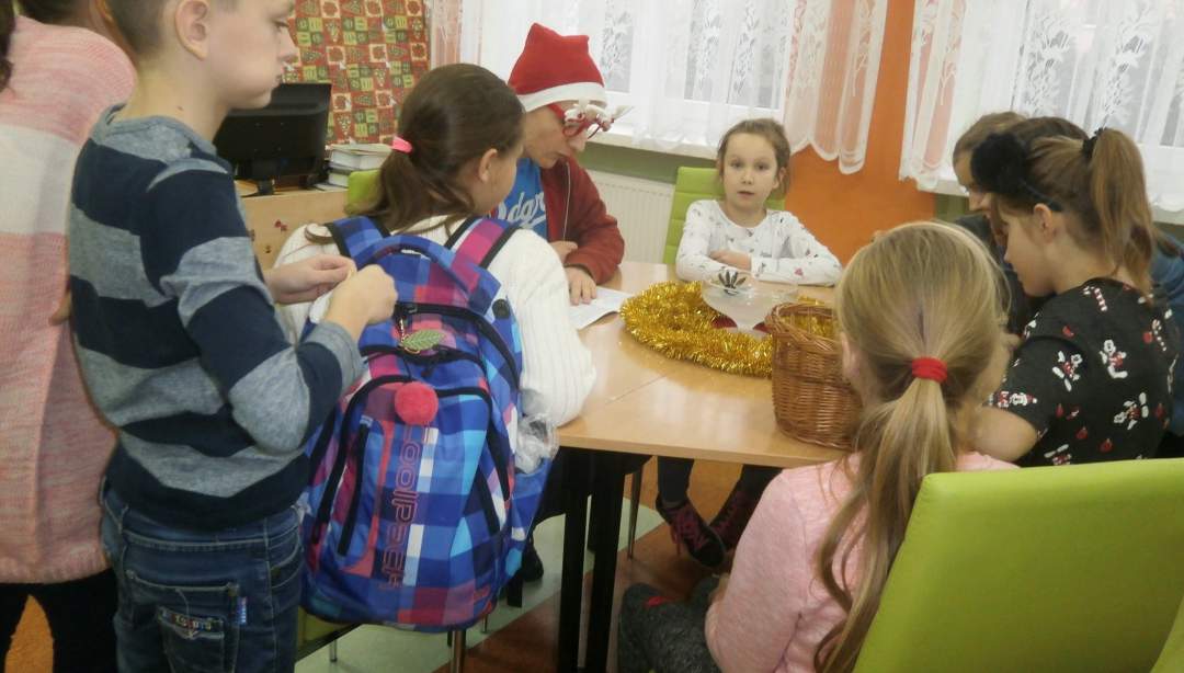 Biblioteczne Mikołajki w SP2