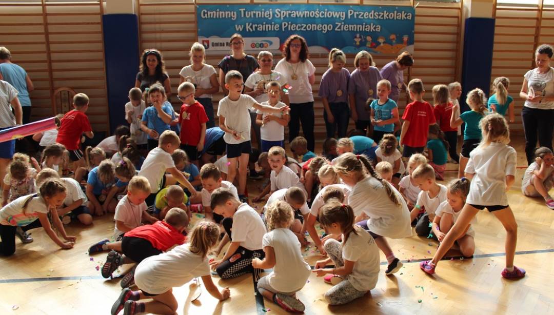 Gminny Turniej Sprawnościowy Przedszkolaków