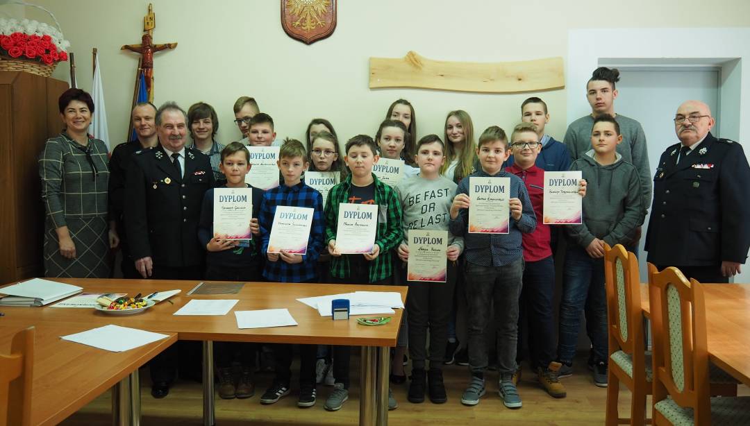 W Płośnicy Młodzież Zapobiega Pożarom