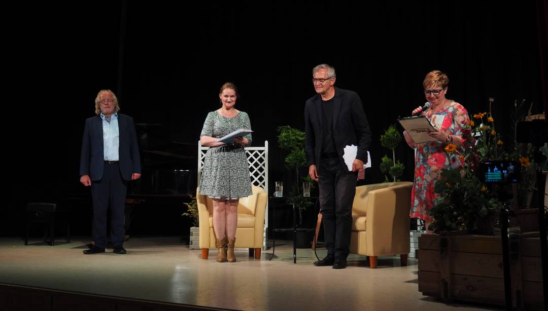 Powiatowe Wieczory z Poezją: wiersze Anny Barbary Czuraj Struzik czytał Olgierd Łukaszewicz