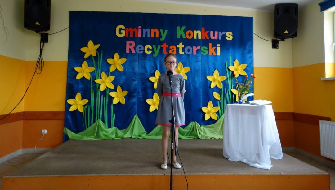 Gminny Konkurs Poezji 