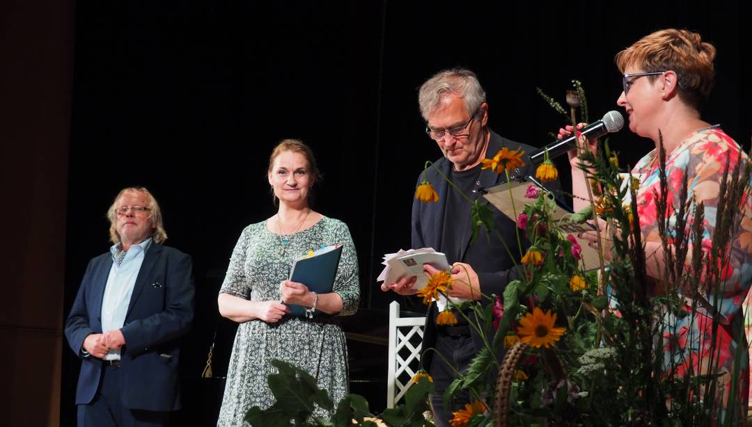 Powiatowe Wieczory z Poezją: wiersze Anny Barbary Czuraj Struzik czytał Olgierd Łukaszewicz