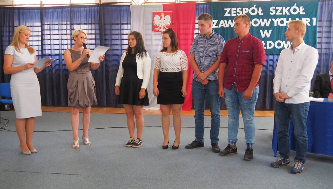 Zakończenie roku klas zawodowych ZSZ nr 1 w Działdowie