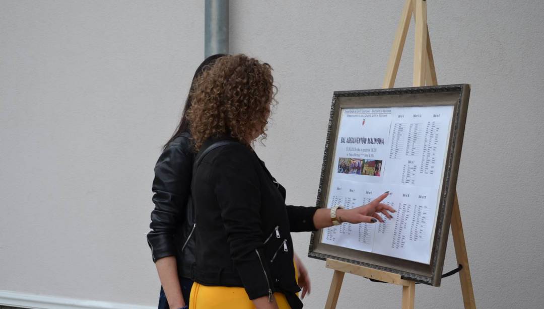 Bal absolwentów ZS Malinowo