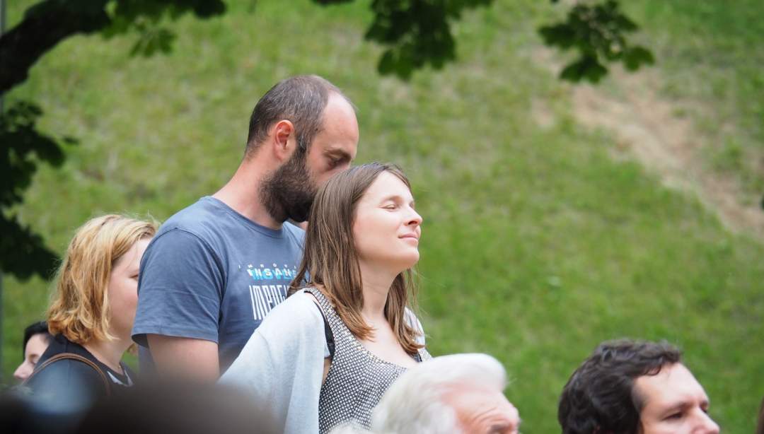 Janina Dzenis i Mariusz Bonaszewski czytali poezję