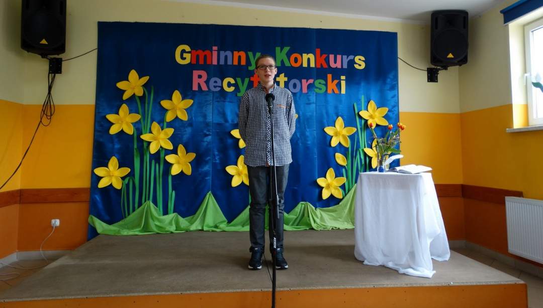 Gminny Konkurs Poezji 