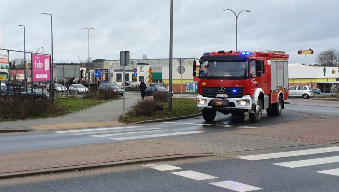 Huta szkła w płomieniach