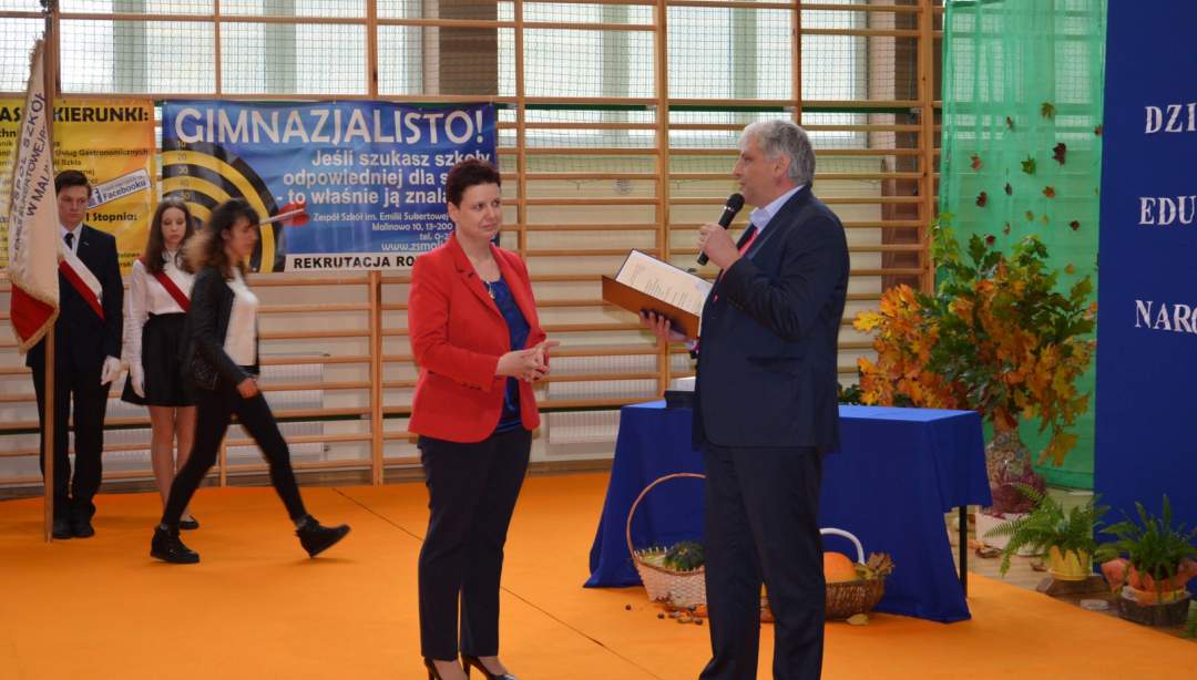 Święto nauczycieli w ZS Malinowo