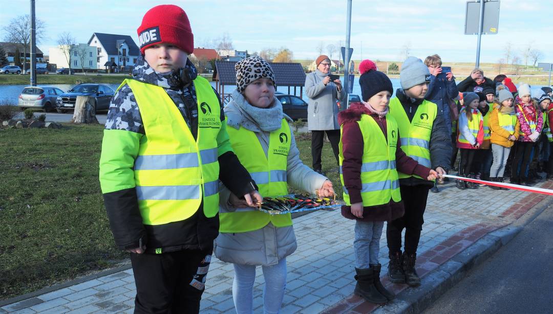 Droga w Żabinach otwarta