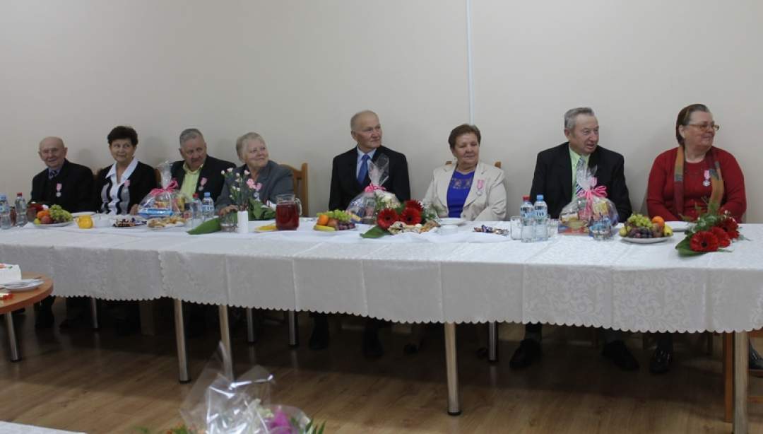 Złote Gody 9 par małżeńskich z Gminy Płośnica