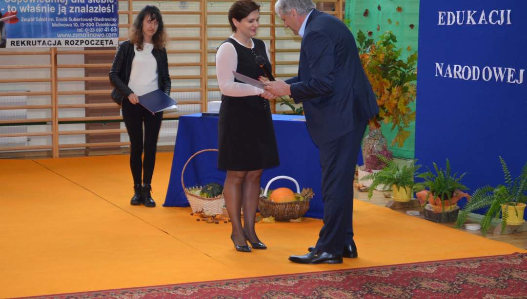 Święto nauczycieli w ZS Malinowo