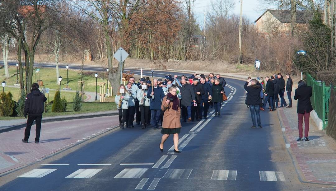 Droga w Żabinach otwarta