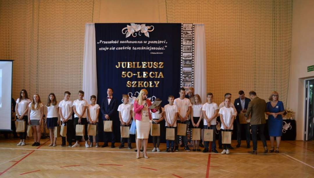 Jubileusz 50-lecia szkoły w Sławkowie