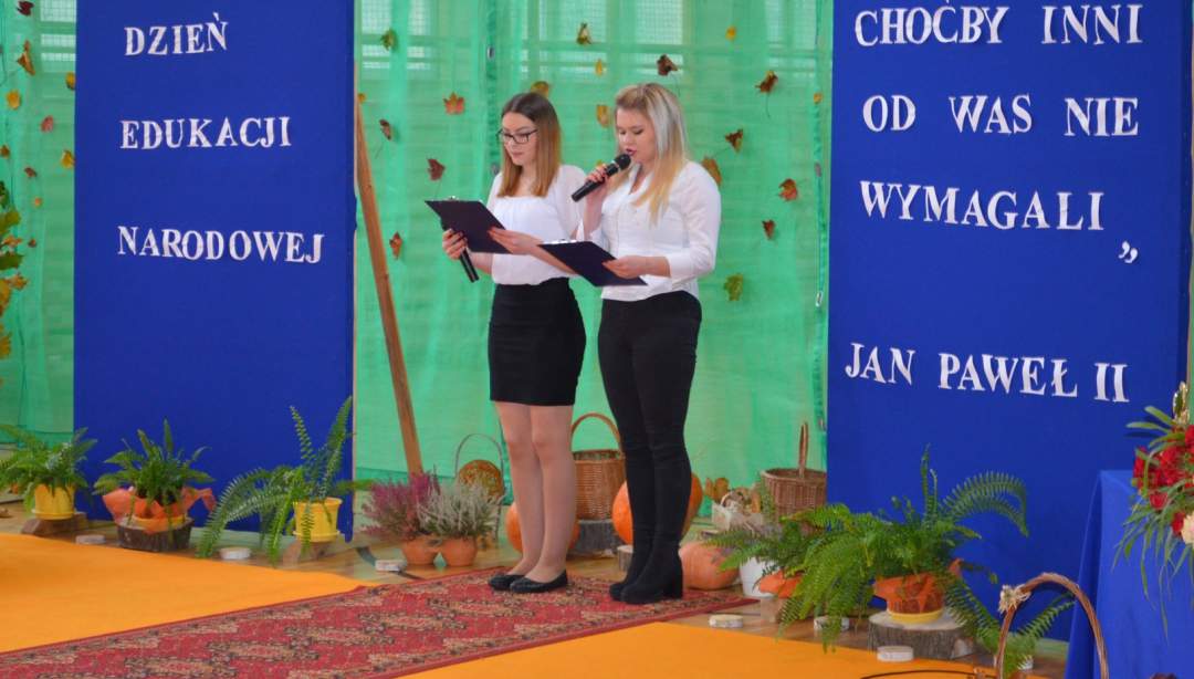 Święto nauczycieli w ZS Malinowo