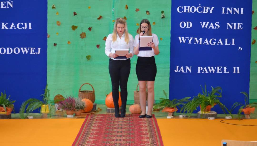 Święto nauczycieli w ZS Malinowo