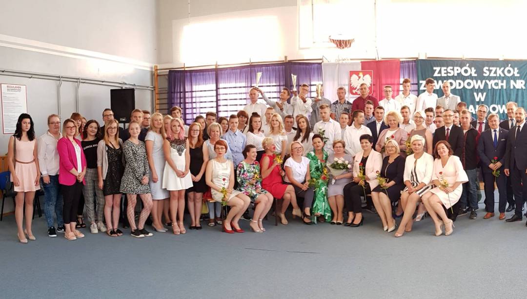 Zakończenie roku klas zawodowych ZSZ nr 1 w Działdowie