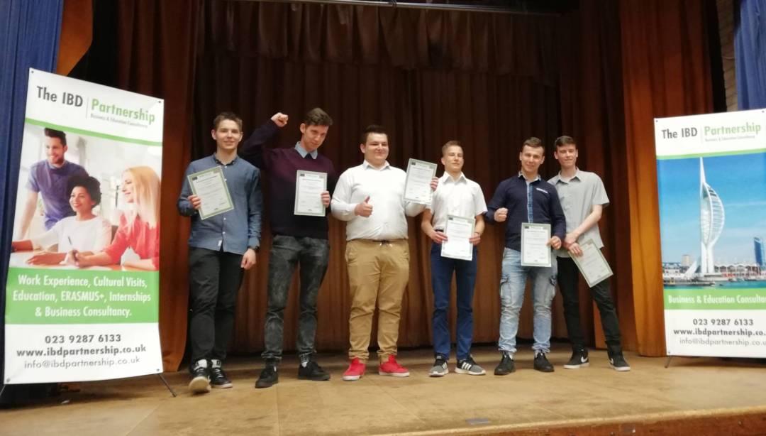 Uczniowie ZSZ nr 1 na stażach zagranicznych