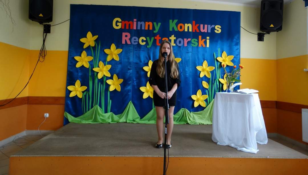 Gminny Konkurs Poezji 