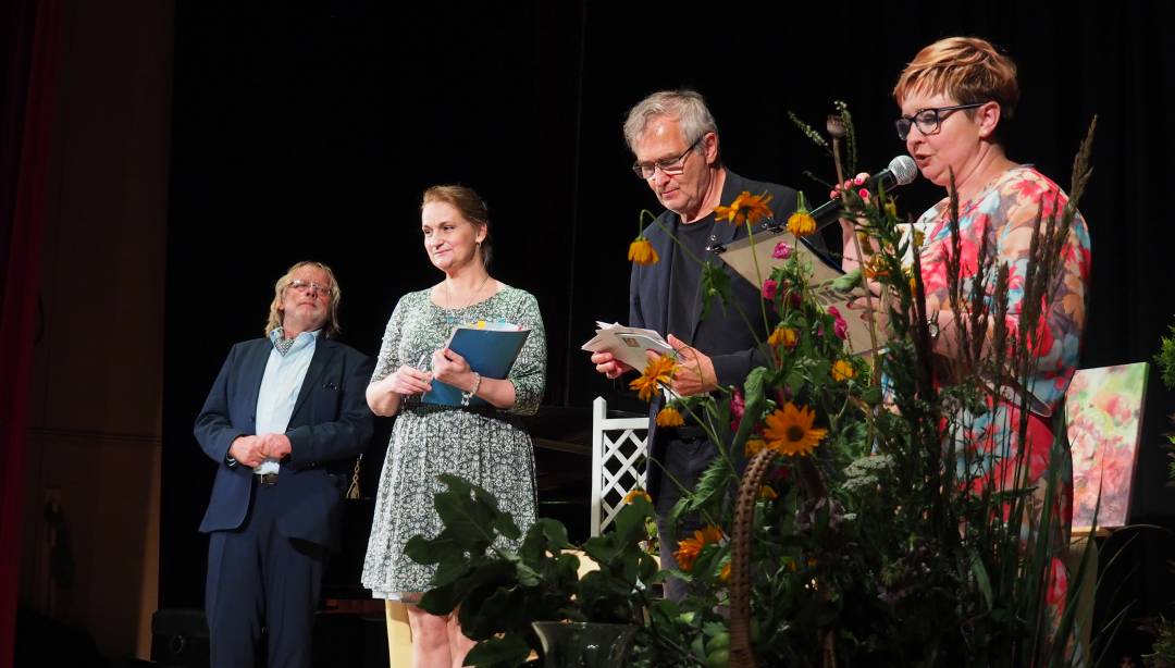 Powiatowe Wieczory z Poezją: wiersze Anny Barbary Czuraj Struzik czytał Olgierd Łukaszewicz