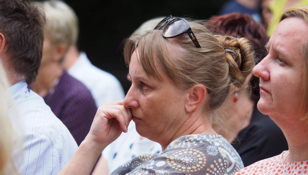 Janina Dzenis i Mariusz Bonaszewski czytali poezję