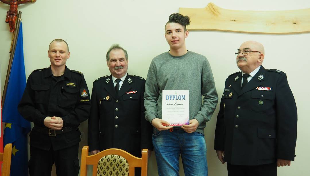 W Płośnicy Młodzież Zapobiega Pożarom