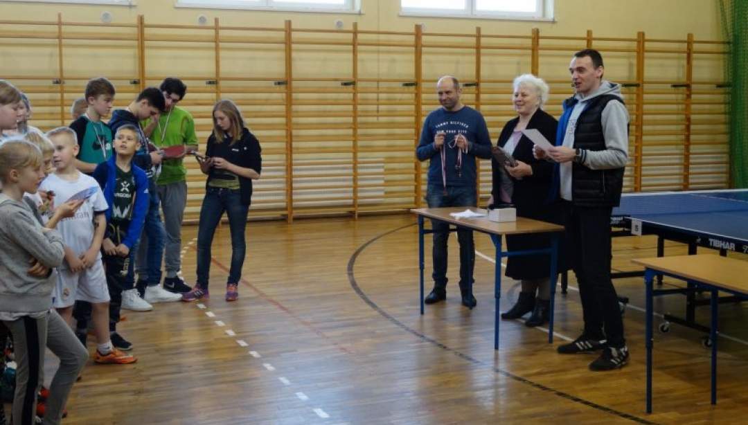 Gminny Turniej Tenisa Stołowego