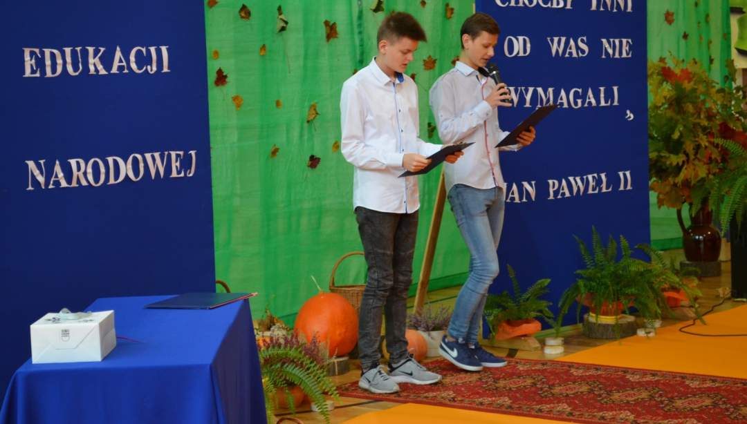 Święto nauczycieli w ZS Malinowo