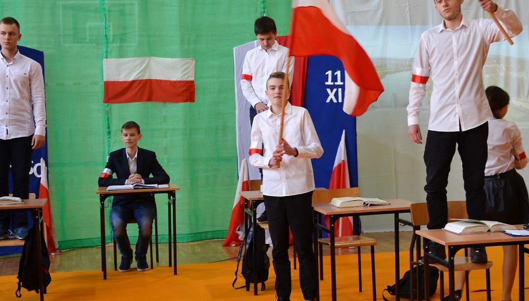 Było uroczyście i biało-czerwono