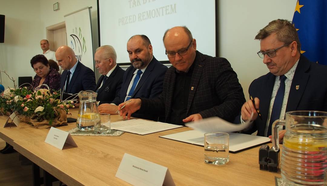 Droga w Żabinach otwarta